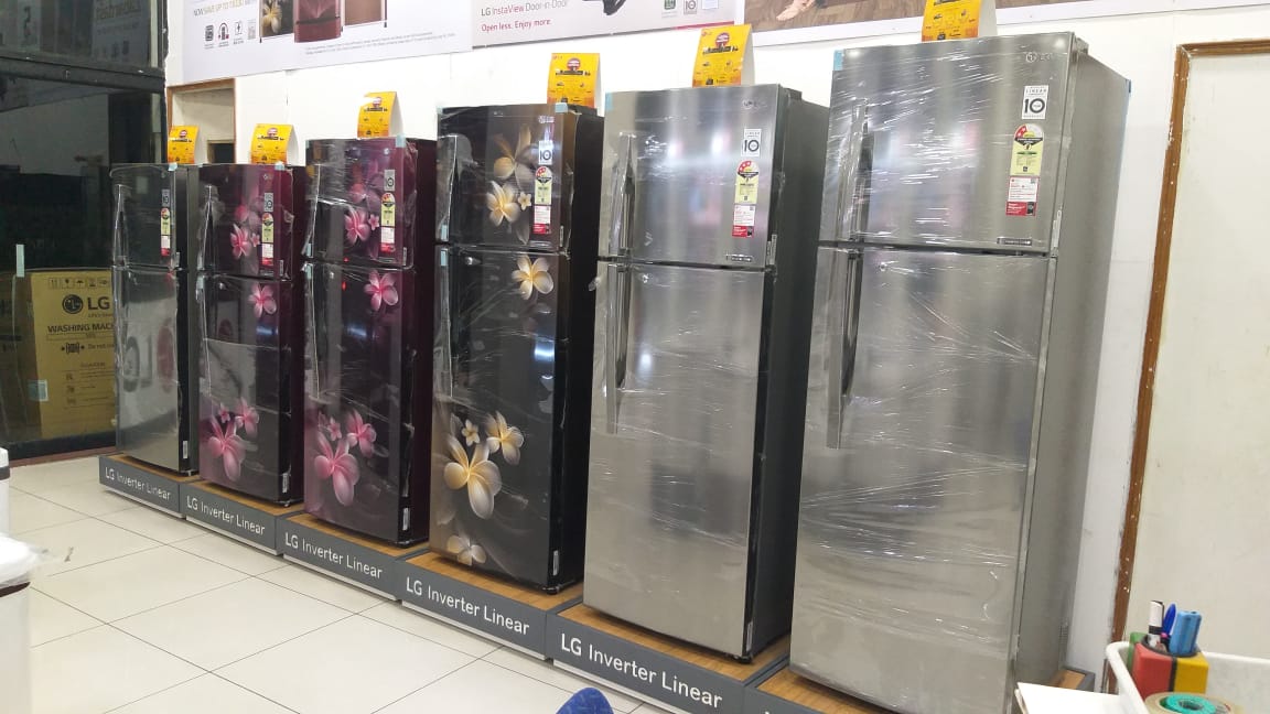 lg fridge canteen price